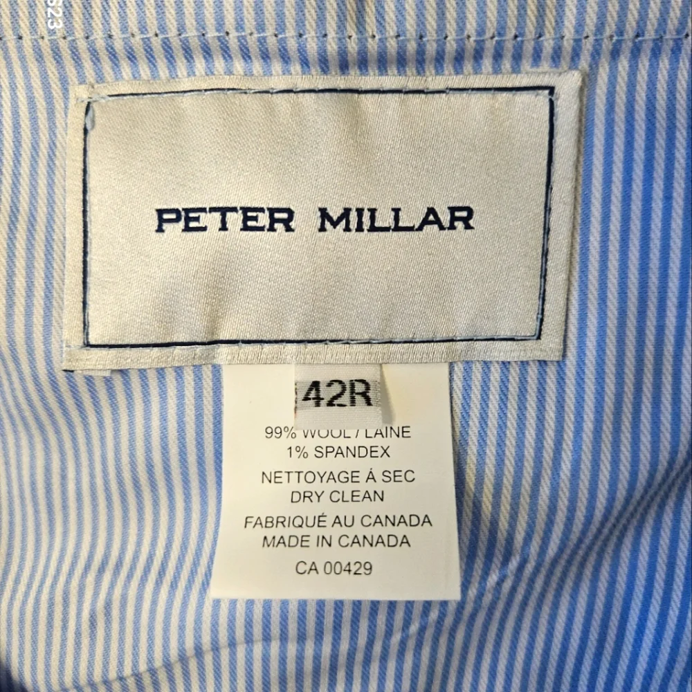 Peter Millar Wool Dress Slacks - Picture 2 of 6